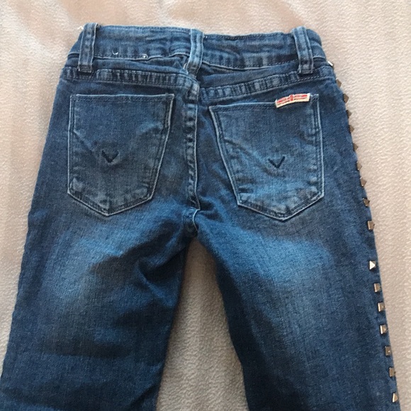 Hudson Studded Blue Jeans size 7 - Picture 3 of 5